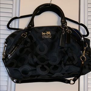 Coach Purse BLACK&BLUE